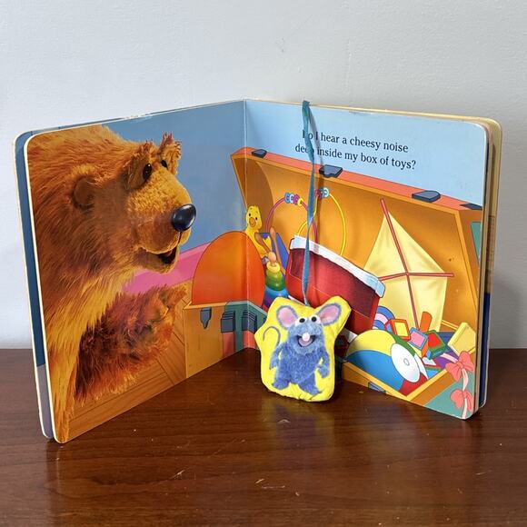 Bear In The Big Blue House Where Is Tutter’s Cheese? Board Book Jim Henson - Picture 5 of 8